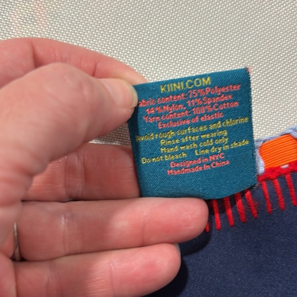 KIINI TASMIN - ONE SHOULDER TOP NAVY SIZE Large NWOT - Picture 8 of 8